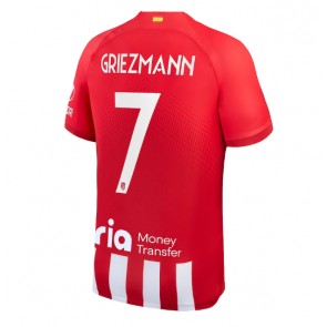 Atletico Madrid Antoine Griezmann #7 Koszulka Podstawowych 2023-24 Krótki Rękaw